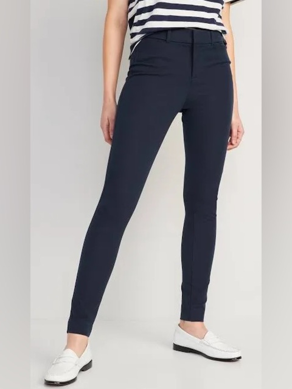 Old Navy navy Ankle Cropped pixie pants